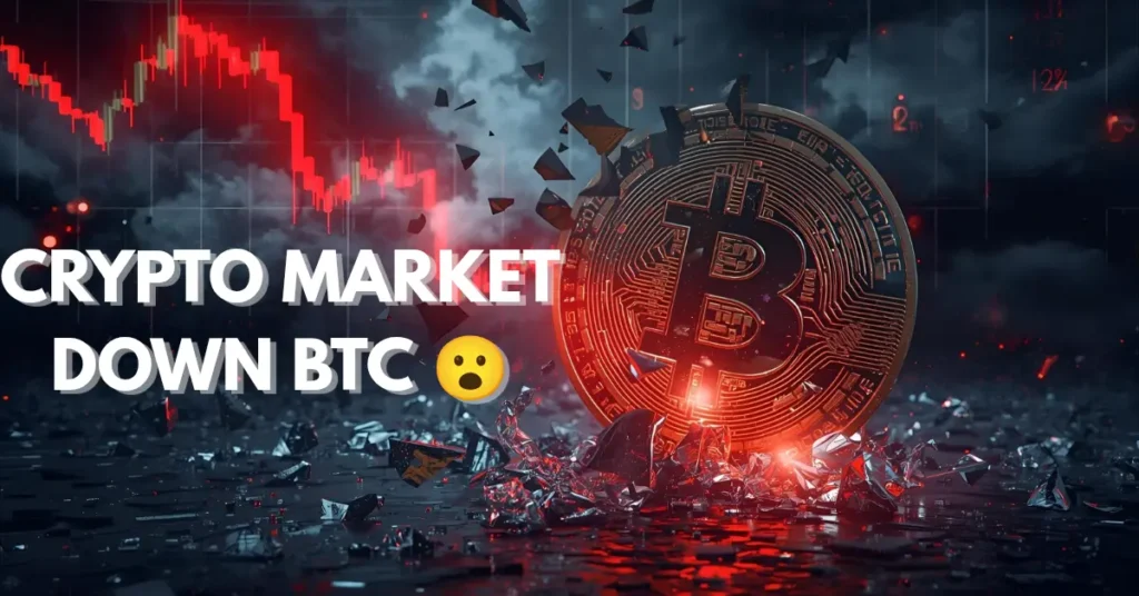 Bitcoin Price Crash: Crypto Market down
