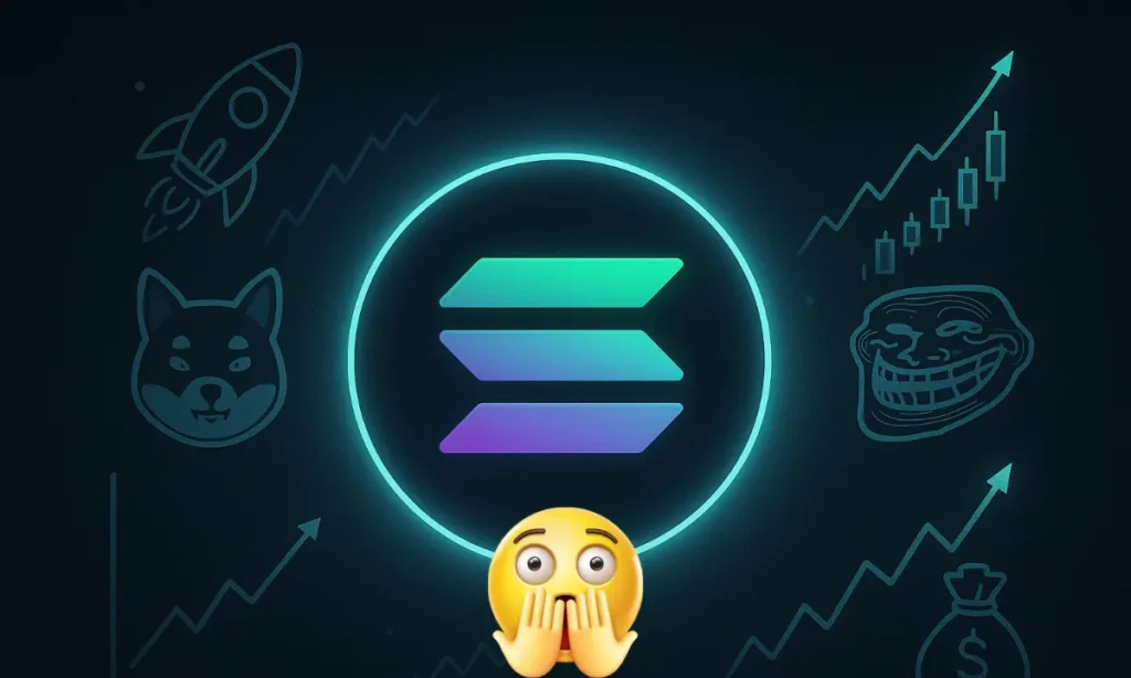 Solana memecoins image