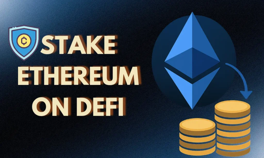 Stake Ethereum safely on defi platform